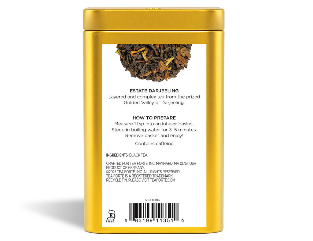 Estate Darjeeling Loose Leaf Tea Canister