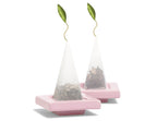 Tea Trays Rose Pink - Set of Two