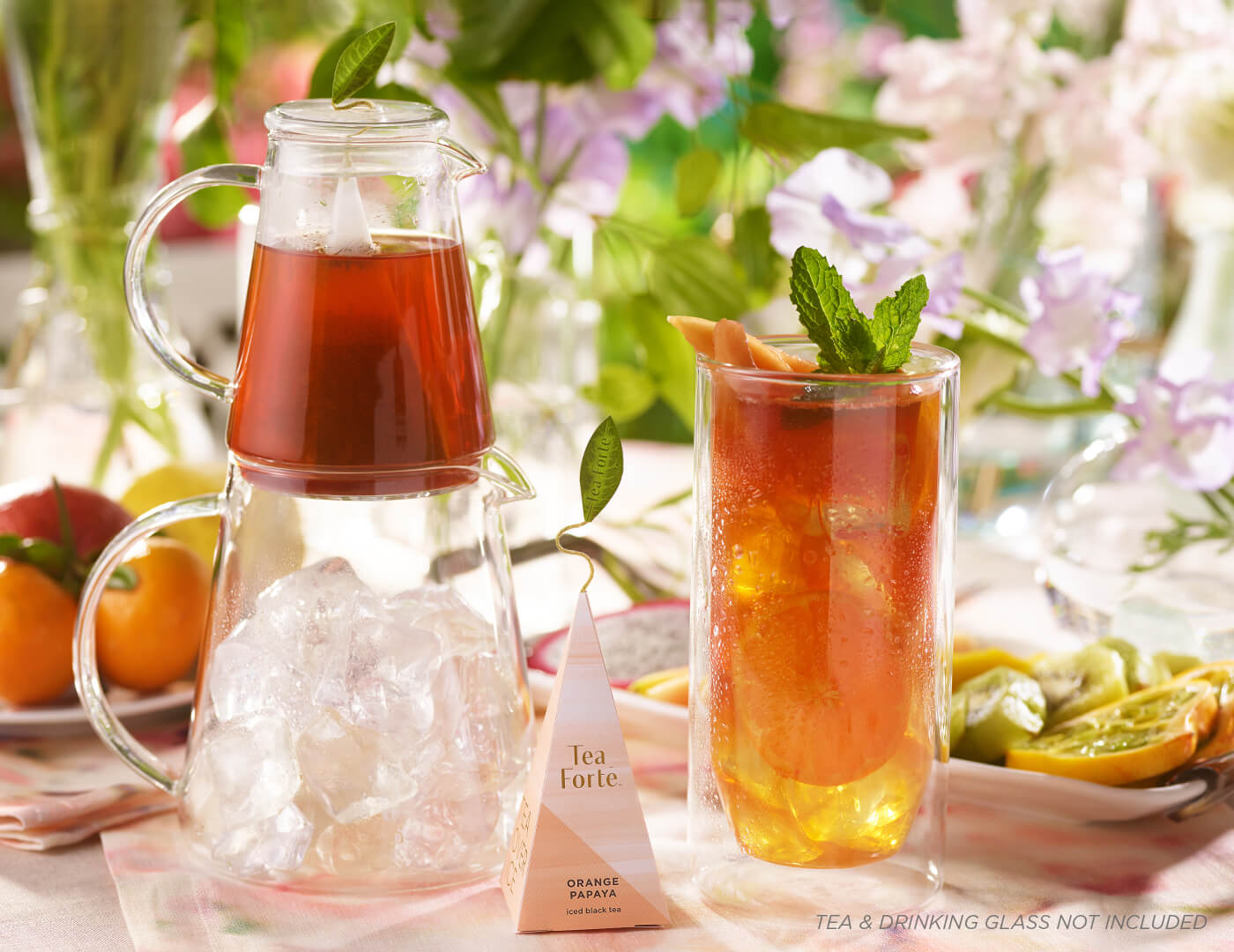 Tea Over Ice Pitcher Set