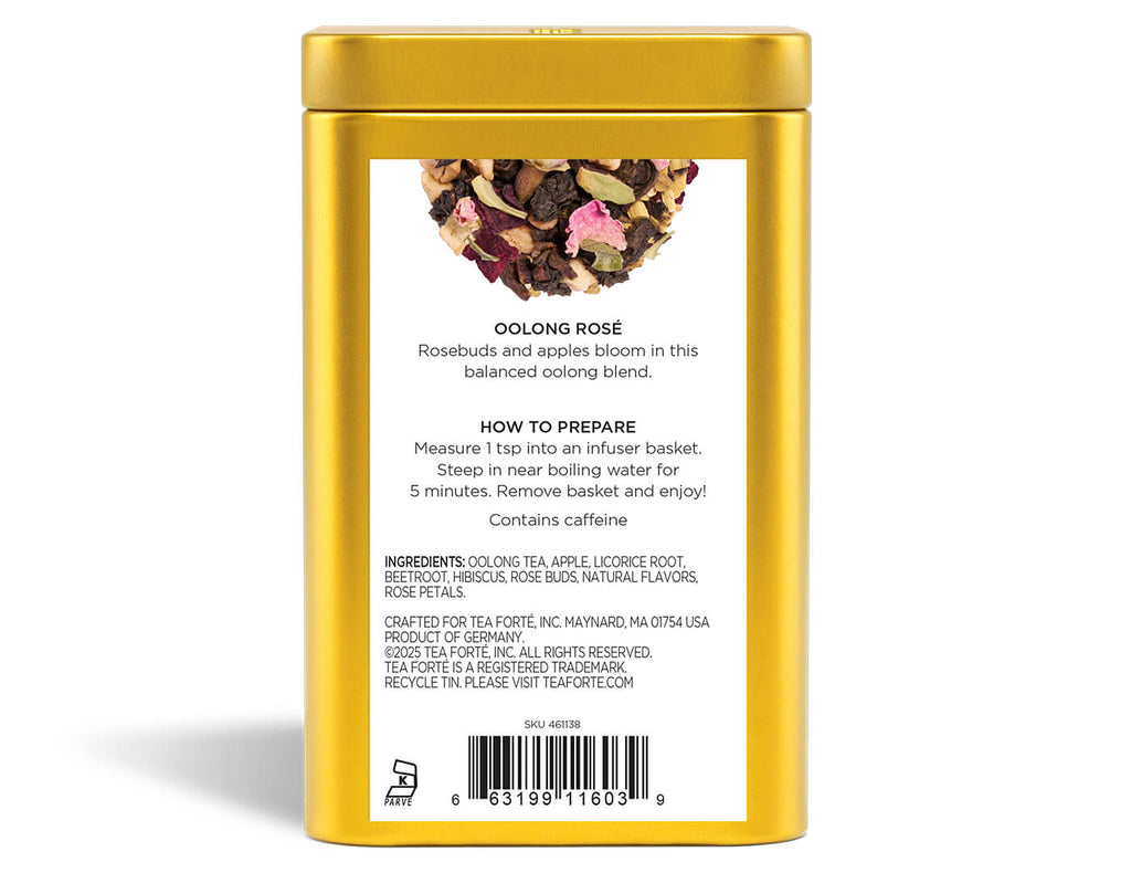 Oolong Rosé Loose Leaf Tea Canister