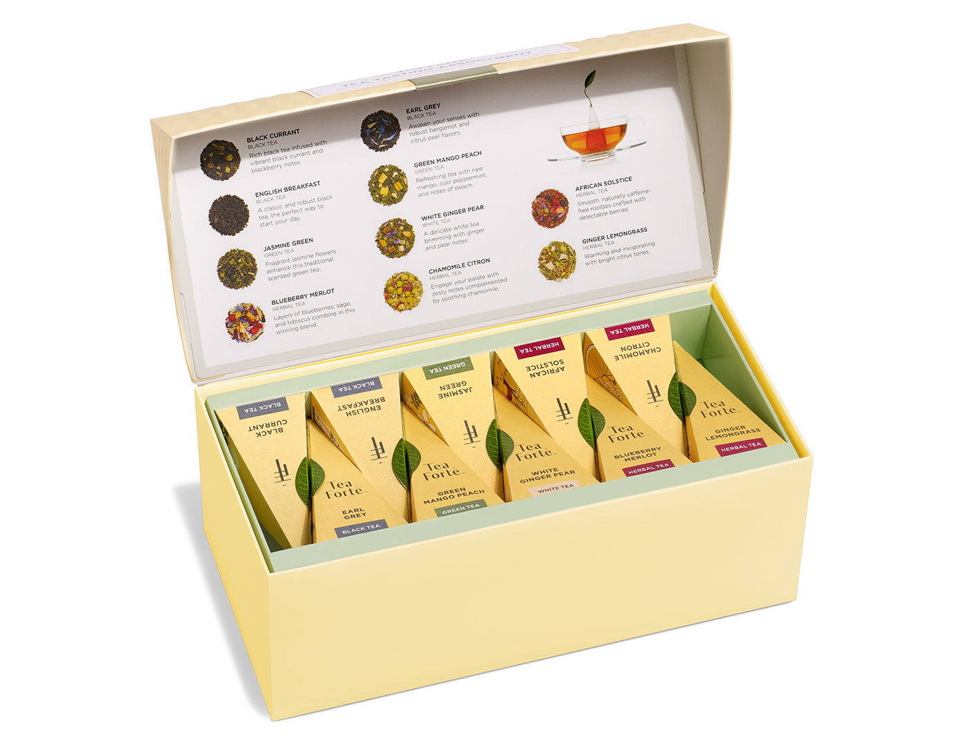 Tea Tasting Assortment Presentation Box