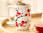 Fiore Steeping Cup with Infuser Sakura