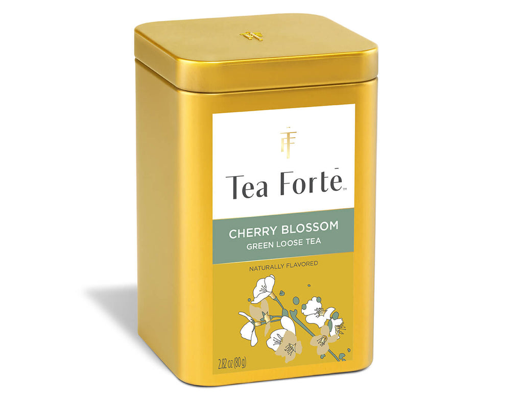 Cherry Blossom Loose Leaf Tea Canister