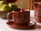 Frank Lloyd Wright Terra Teacup and Saucer