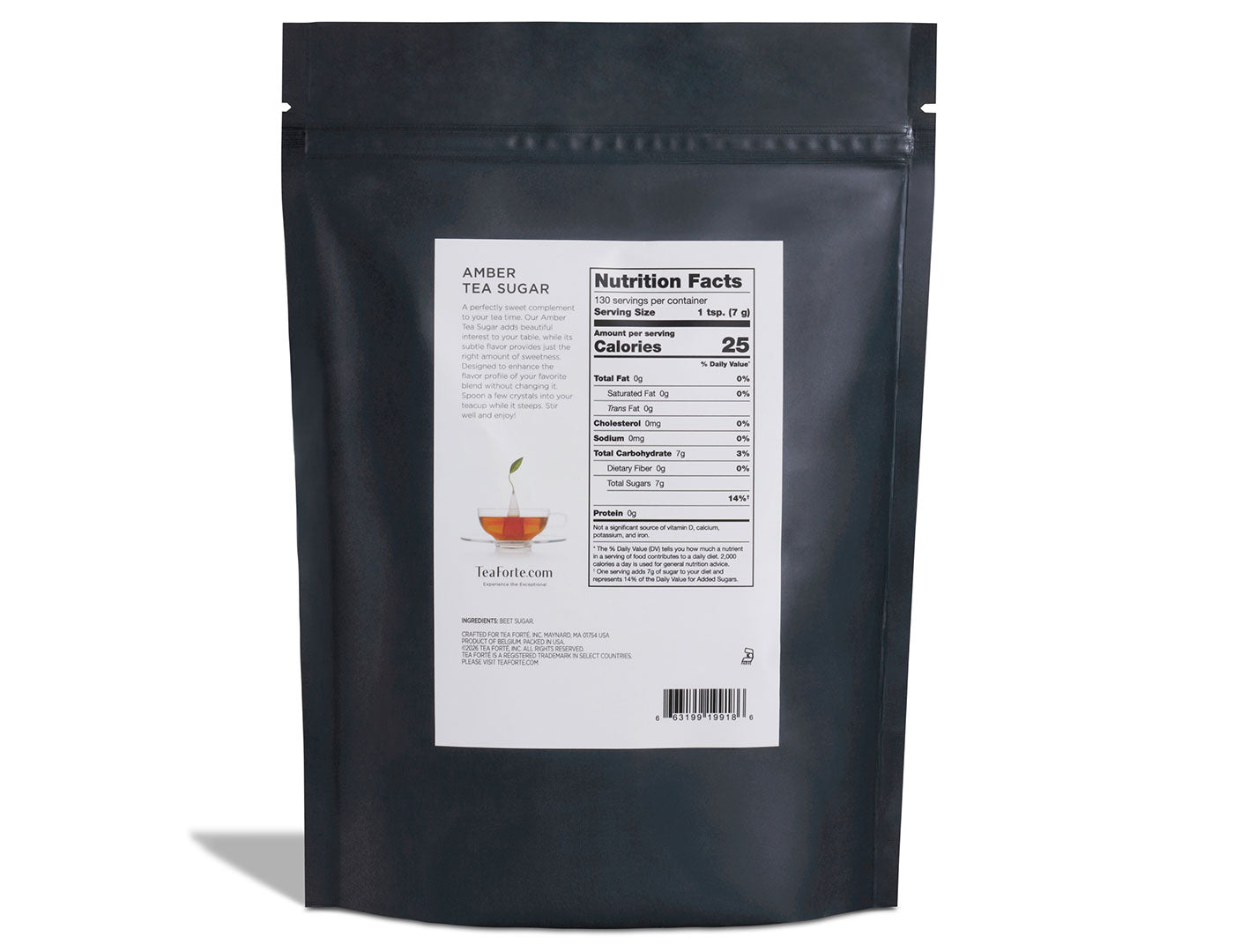 Amber Tea Sugar two pound bag