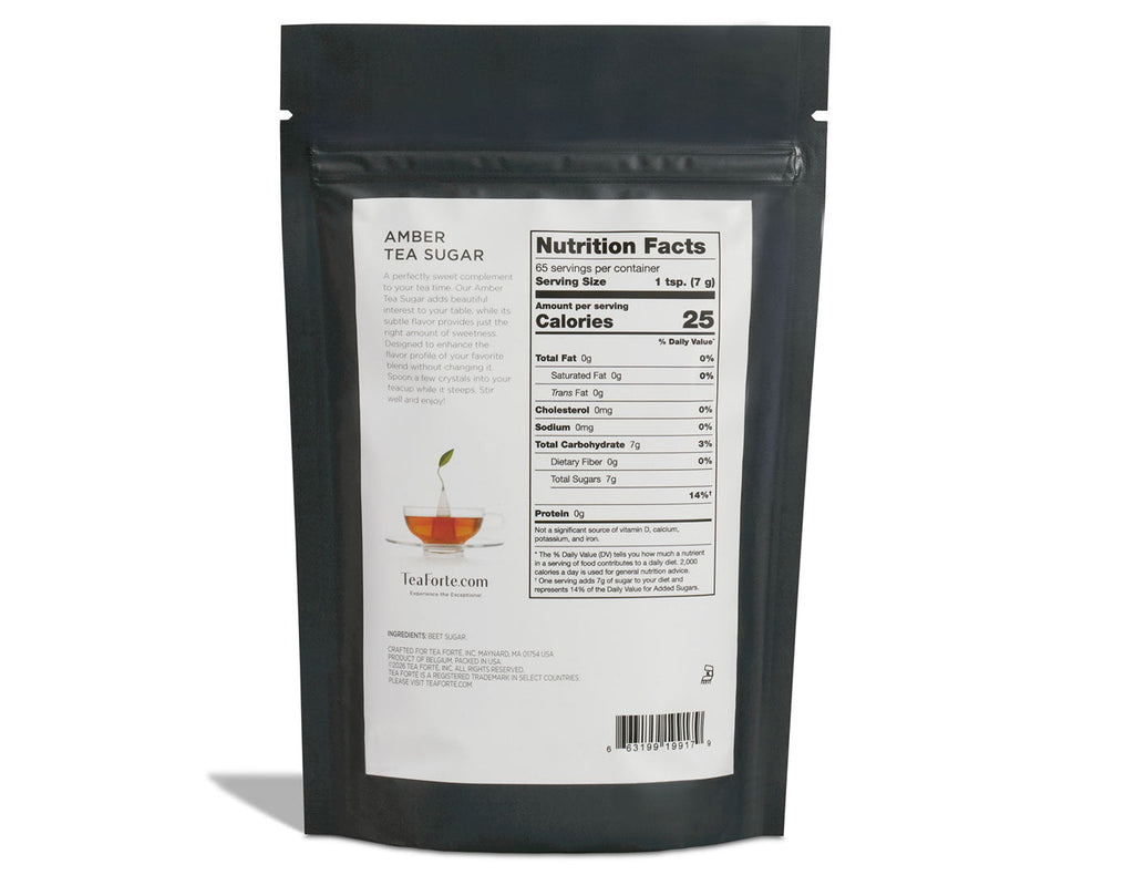 Amber Tea Sugar one pound bag
