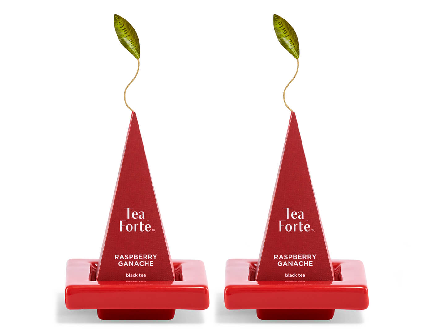 Tea Trays Ruby Red - Set of Two