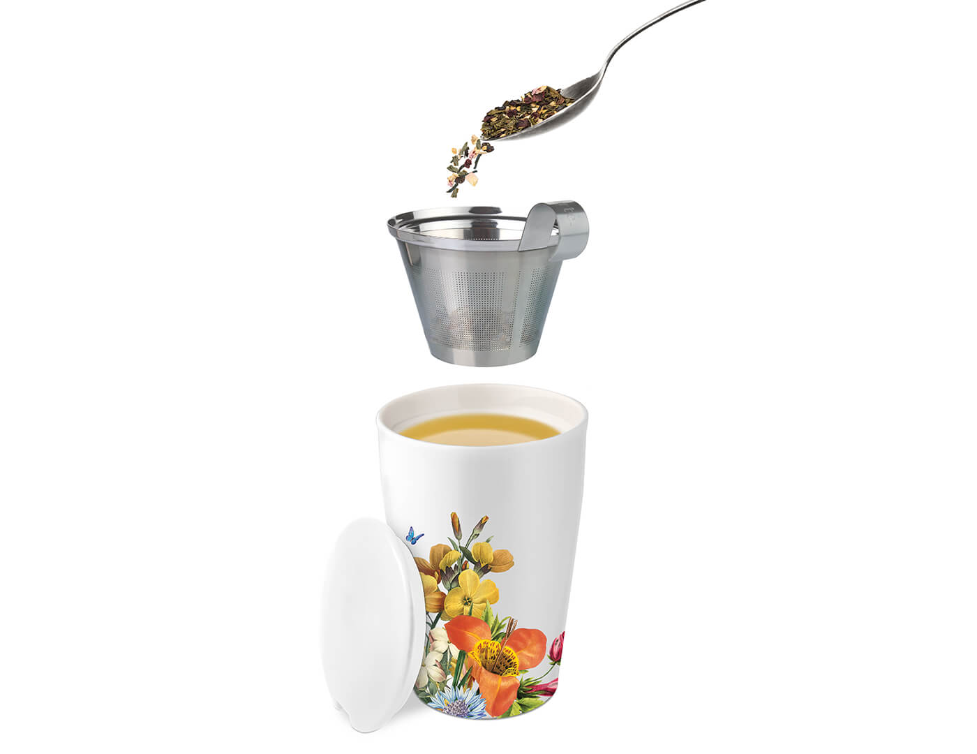 Herbal Loose Tea & Sugar Set