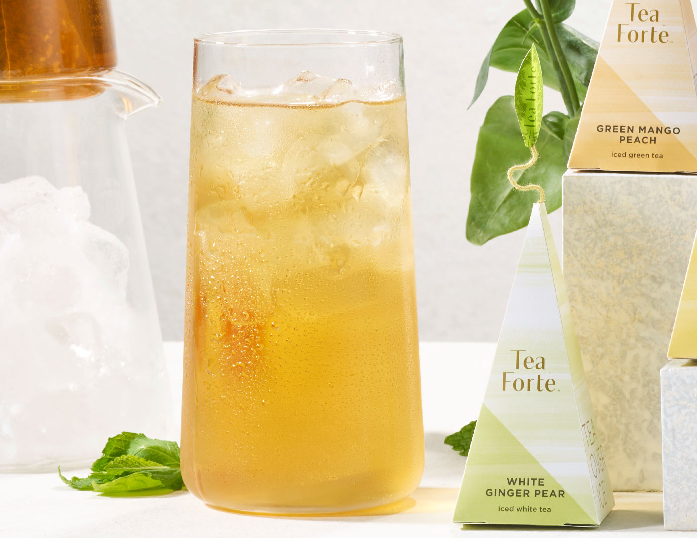 Tea Over Ice 5pk Box Iced White Ginger Pear