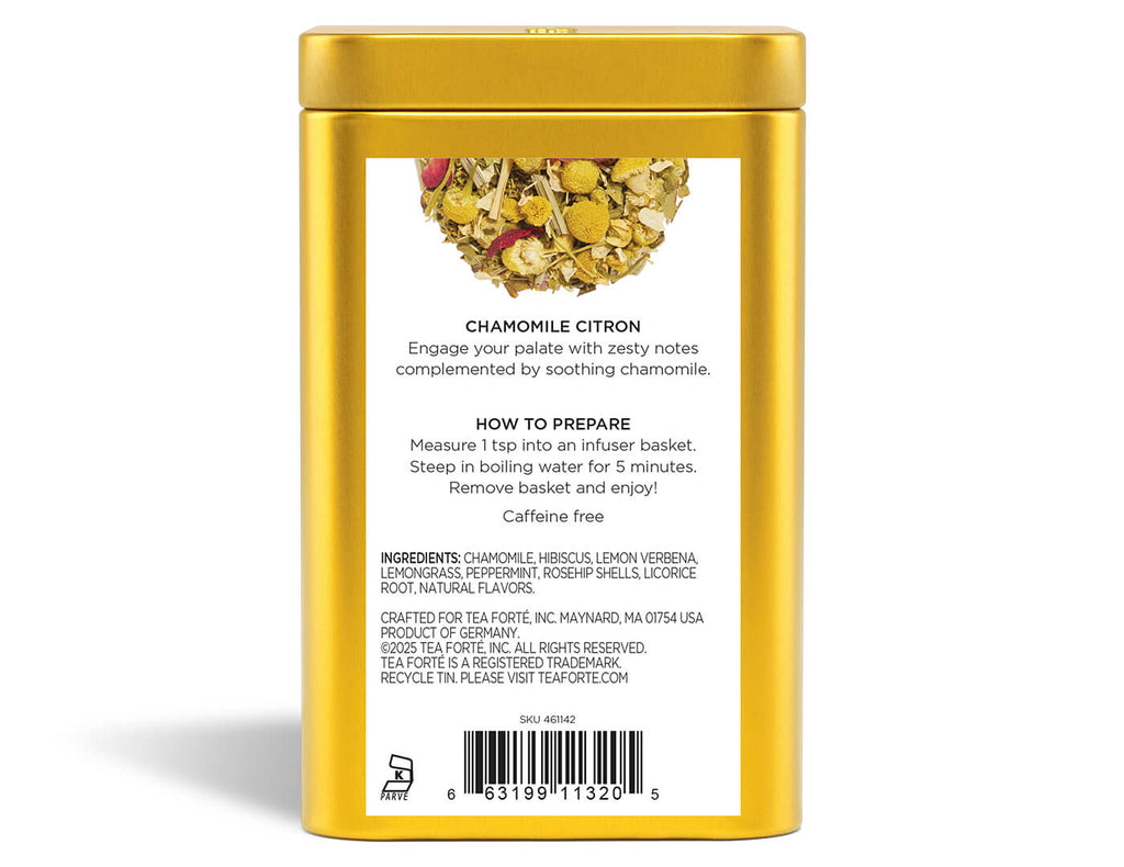 Chamomile Citron Loose Leaf Tea Canister