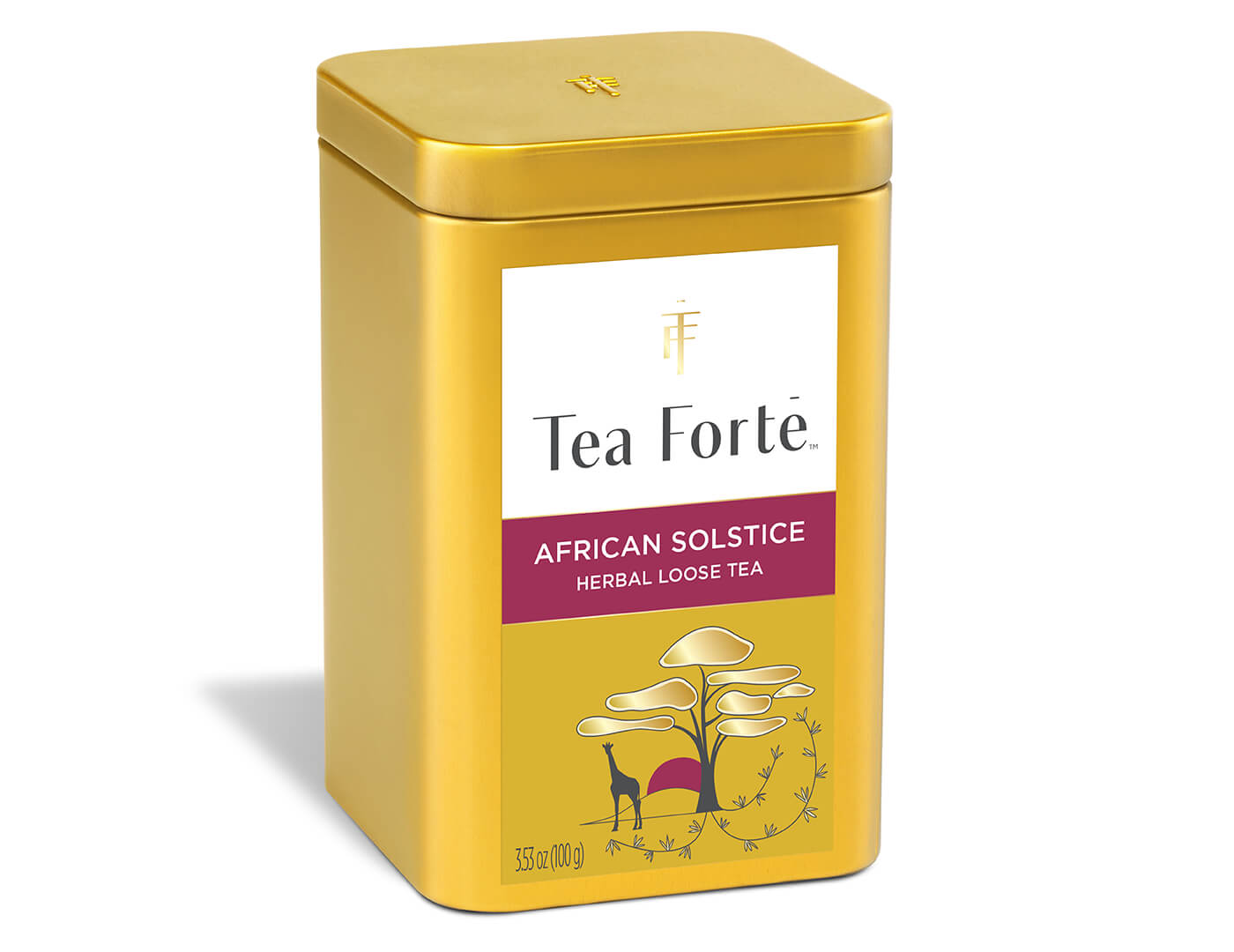 African Solstice Loose Leaf Tea Canister